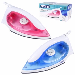 OTTO เตารีดไฟฟ้า(แบบแห้ง) หน้าเตาเคลือบเทปล่อน EI-601 คละสี