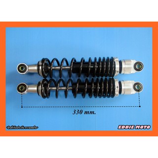 HONDA DAX CHALY CF50 CF70 REAR SHOCK SET PAIR "BLACK" SPRING // โช๊คคู่หลัง โช๊คหลัง สปริงดำ สินค้าคุณภาพดี ได้มาตรฐาน