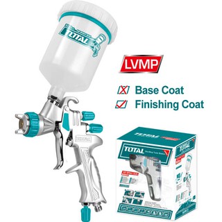 Total กาพ่นสี กาหงาย หัวพ่น 1.3 มม. 600 ซีซี ระบบ LVMP คุณภาพสูง รุ่น TAT10605 ( Top Grade Spray Gun )