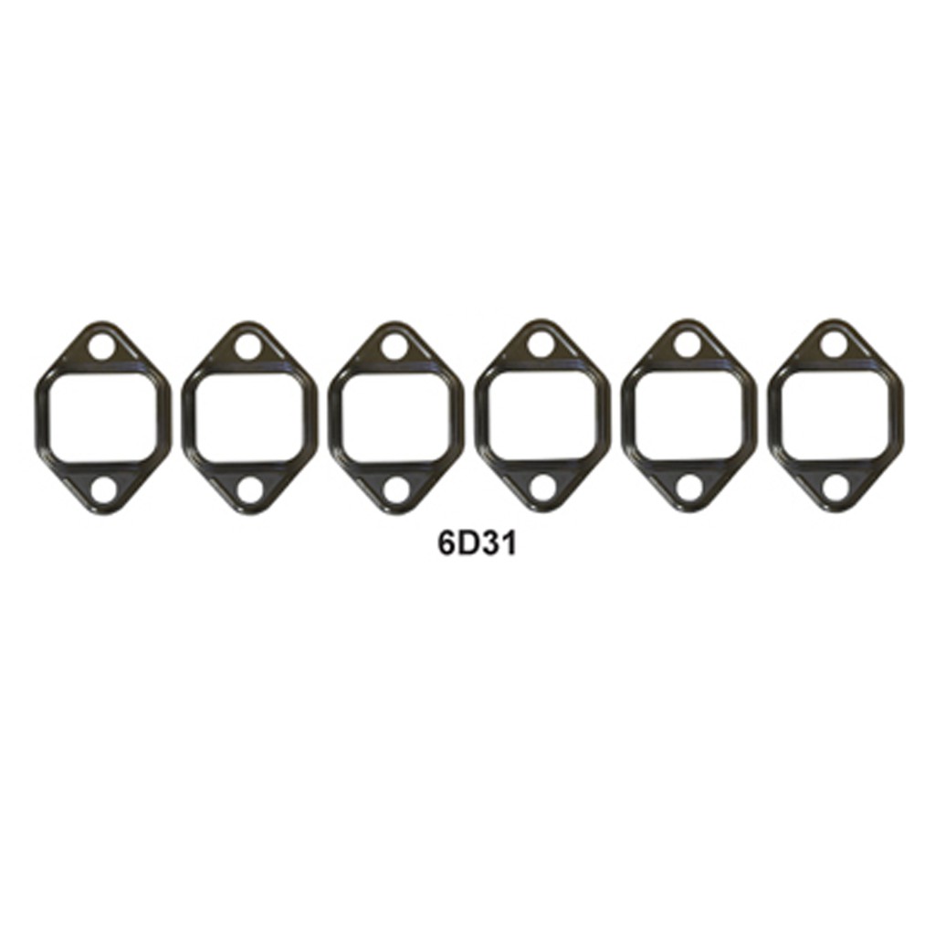 6PCS ENGINE EX MANIFOL GASKET 6D31