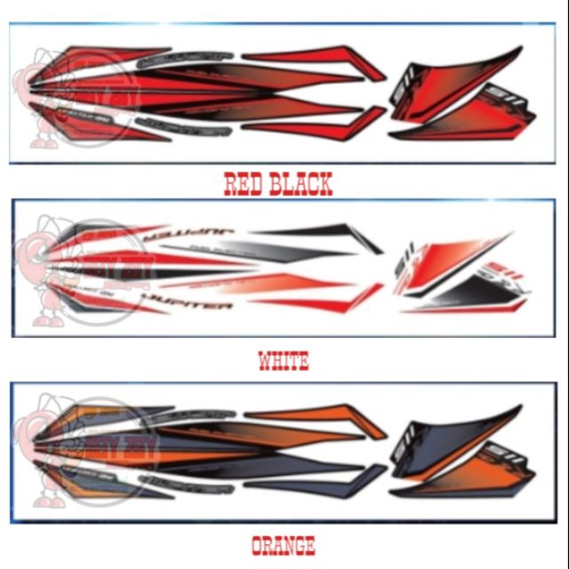 ลายทาง / Stiker Jupiter Rc Lagenda 115