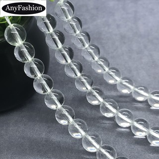 5A White Quartz Crystal Beads สีขาวควอตซ์ลูกปัด 4-10mm มิลลิเมตรรอบธรรมชาติคริสตัลหินหลวม Diy สำหรับสร้อยข้อมือ