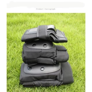 อุปกรณ์ป้องกัน ชุดอุปกรณ์ป้องกัน สนับเข่า Safety Skateboard surfskate rollerskatesskateboard