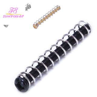 8 Pcs M3x30MM Electric Guitar Humbucker Pickup Adjust Height Screw and Springs