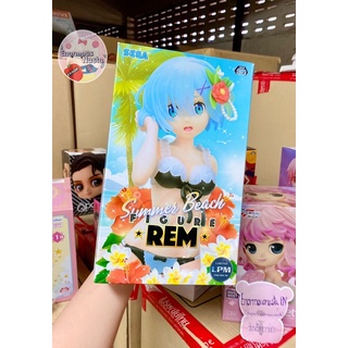 ฟิกเกอร์แท้ รีซีโร่ : เรม ชุดว่ายน้ำ (!!พร้อมส่ง!!) Figure LPM Re Zero Kara Hajimeru Isekai Seikatsu : Rem Summer Beach