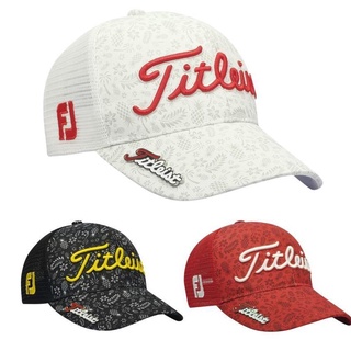 [GOLF Hat] หมวกกอล์ฟ พิมพ์ลาย พร้อมมาร์กเกอร์ เป็นมิตรกับสิ่งแวดล้อม