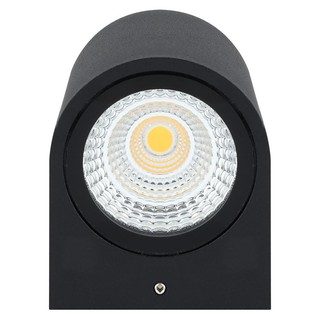 ไฟผนังภายนอก ไฟผนังนอก LED CARINI LCW0220R 3 วัตต์ WARMWHITE อะลูมิเนียม MODERN สีดำ โคมไฟภายนอก โคมไฟและหลอดไฟ OUTDOOR