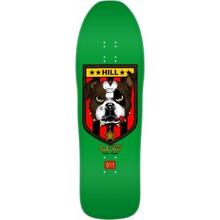 Powell Peralta Frankie Hill Bulldog Green Skateboard Deck 10 x 31.5