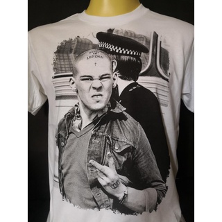 เสื้อวงนำเข้า Skinhead ACAB Made in London Oi Punk Ska Reggae Moonstomp Trojan SHARP Style Vintage T-Shirt Gildan