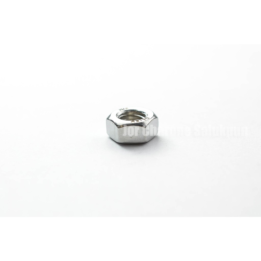 หัวน็อตสแตนเลส M8x1.0 (ราคาต่อแพ็ค แพ็คละ 5 ตัว) Stainless สแตนเลส 304 หัวน็อต น็อตตัวเมีย น็อตตัวเมียสแตนเลส