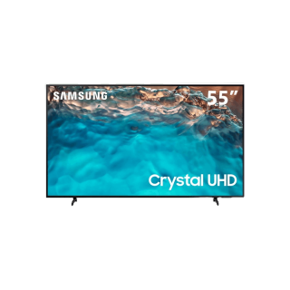 [คืน 500c. ทักแชทรับโค้ด] SAMSUNG Crystal UHD 4K Smart TV ขนาด 55 นิ้ว รุ่น UA55BU8100KXXT
