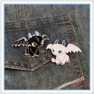 ★ How to Train Your Dragon Series 01 Brooches ★ 1Pc Cartoon Creative Fashion Doodle Enamel Pins Backpack Button Badge Brooch