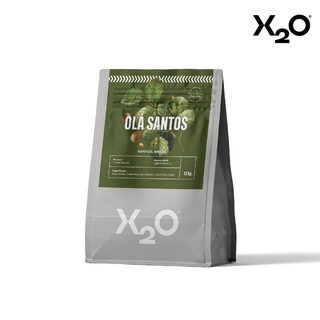 X2O COFFEE เมล็ดกาแฟ OLA SANTOS 125 G. (For Filter &amp; Espresso)