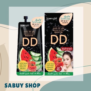 แท้-ส่งไว📢 (ยกกล่อง6ซอง) Snowgirl Watermelon DD Cushion สโนว์เกิร์ล แตงโม ดีดี คุชชั่น