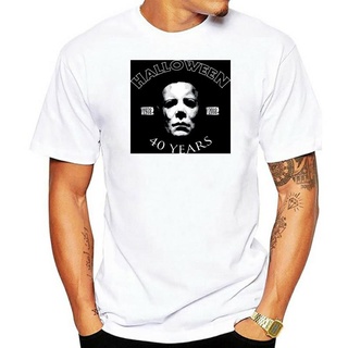 เสื้อยืดแขนสั้นลําลอง พิมพ์ลาย Michael Myers ครบรอบ 40 ปี 2022 สําหรับผู้ชายS-5XL