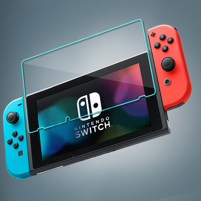 กระจกนิรภัยป้องกันหน้าจอ 9H สําหรับ Nintendo Switch/Switch Lite Premium Tempered Glass Screen Protector กันรอยขีดข่วน
