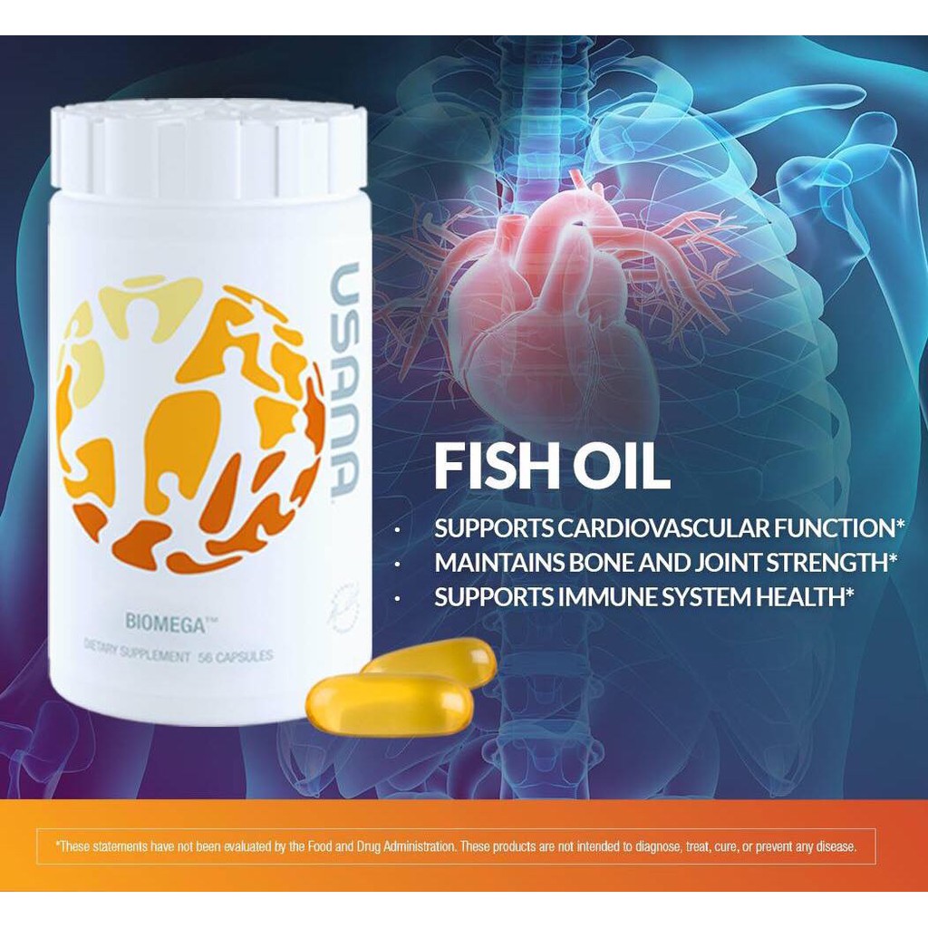 Usana BIOMEGA III Plus (56 แคปซูลเจลนุ่ม) 活力奥美