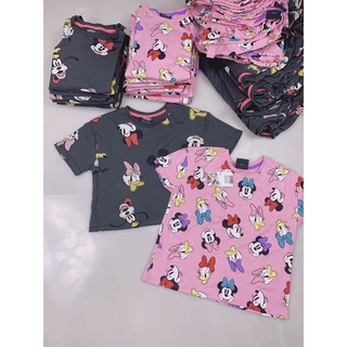 เสื้อยืด เสื้อครอป Disney Mickey Minnie