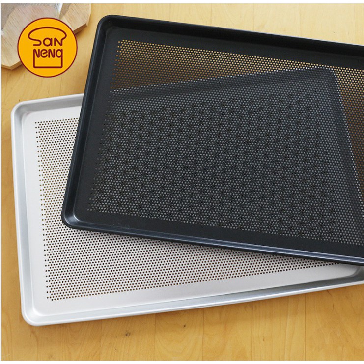 ถาดรองอบ Sanneng ถาดตาข่าย เทปลอน ขนาด 600*400*25mm