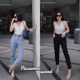 🌈💖 Password กางเกงยีนส์ยืด2สี​3811 CARDIGAN_NISTA