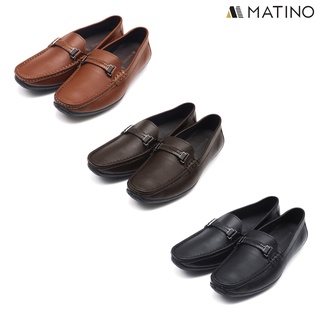 MATINO SHOES รองเท้าชายหนังแท้ รุ่น MC/S 2203 BLACK/BROWN/TAN