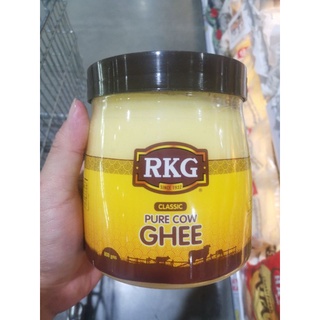 ecook อินเดีย​ ฉลากใหม่ เนย​ น้ำมันเนย อักมาร์ค กี rkg​ pure​ cow butter ghee 800g