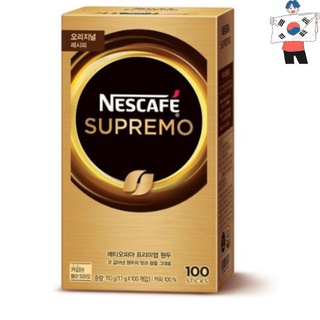 [NESCAFE] Supremo American กาแฟดํา (100 ชิ้น)