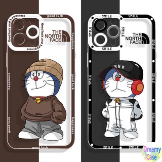 เคสโทรศัพท์มือถือนิ่ม ป้องกันเลนส์ ลายหน้ายิ้ม สําหรับ Xiaomi Redmi Note 11 11S 10 10S 4G 10C 9T 9A 9C 10 9S 9 8 7 6 7A S2 Poco X3 NFC GT F3 F2 M3 M4 Pro 5G 4G แมว