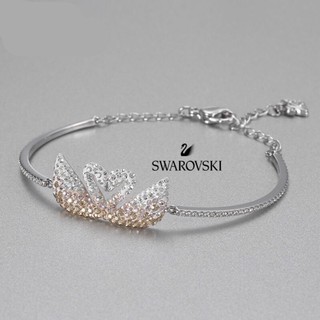 🔥พร้อมส่ง🔥Swarovskiแท้ใหม่ 2021 สร้อยข้อมือ swarovski ของแท้ ของแท้ 100% แท้双渐变鹅手镯