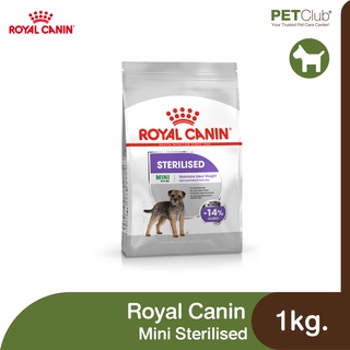 [PETClub] Royal Canin Mini Sterilised - สุนัขโต พันธุ์เล็ก ทำหมัน [1kg.]