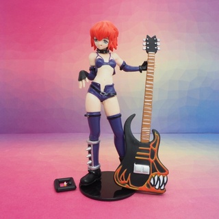 Vampire Savior ZABEL Blue Secret Guitar Mini Figure Yujin Anime Game Gashapon