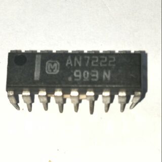 IC   AN7222. อะไหล่อิเล็กทรอนิกส์