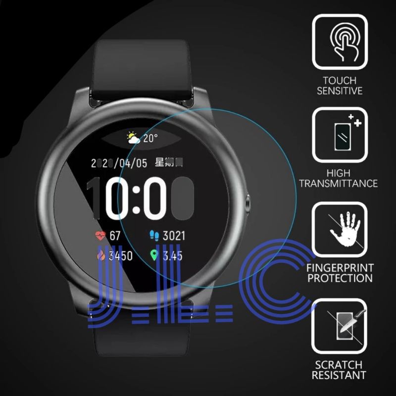 กระจกนิรภัย Anti-Scratch Glass Huami Haylou Solar LS05 LS 05 Watch Screen Guard Glass
