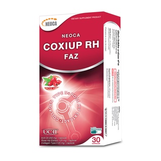 Neoca Coxiup Rh Faz นีโอก้า โคซิอัพ บำรุงข้อ บำรุงข้อกระดูก ป้องกันข้อเสื่อม ขนาด 30 แคปซูล 18024