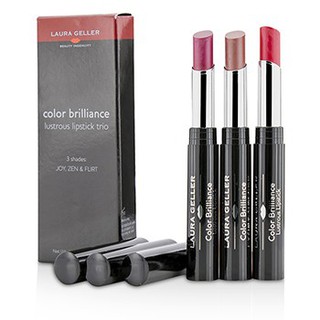 LAURA GELLER  Color Brilliance Lustrous Lipstick Trio  Size: 3x 1.8g/0.06oz