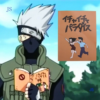 Js สมุดโน้ตคอสเพลย์การ์ตูน Naruto Kakashi Hatake Jiraiya