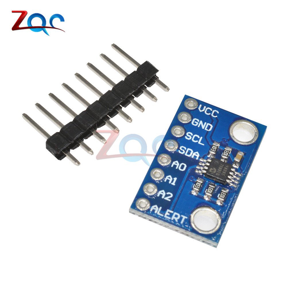 6g9y High Accuracy Temperature Sensor MCP9808 I2C Breakout Board Module ...