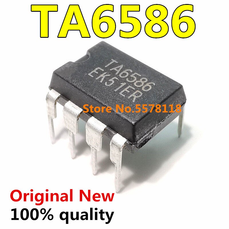 5 ชิ้น 100% ใหม่ Orginal TA6586 DIP-8