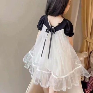 🧒Girls Dress✨ 2022 ชุดเจ้าหญิงใหม่ ชุดลูกไม้สาวน้อย