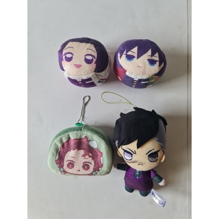 ของสะสมอนิเมะจาก เรื่อง Demon Slayer Kimetsu no Yaiba Genya Plush Doll Keychain from Japan x 4  ลิขสิทธิ์แท้ japan