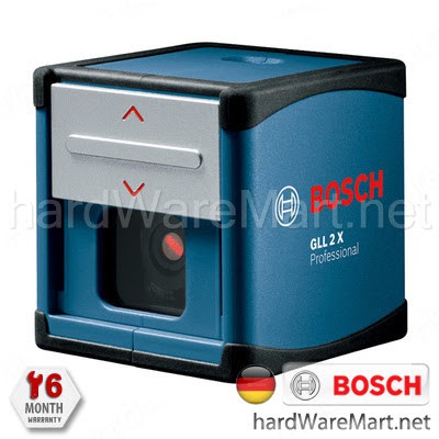 BOSCH เครื่องวัดระดับเลเซอร์ 2 ระดับ 5m. รุ่น GLL2X