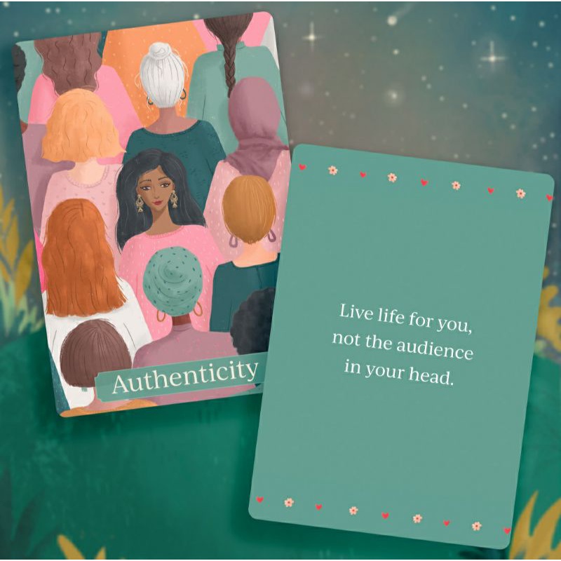 Self-Care Wisdom Oracle Cards ไพ่ออราเคิลแท้ลดราคา ไพ่ยิปซี ไพ่ทาโร่ต์ ไพ่ออราเคิล Tarot Oracle Cards Deck - รูปที่ 3