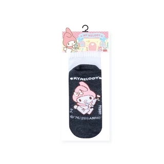 ถุงเท้านักเรียนทอลาย Happi by Carson ลิขสิทธ์เเท้ Melody แพ็ค 1 คู่ (คละลาย)