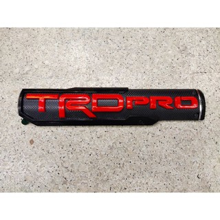 โลโก้ TRD PRO สำหรับติดข้างรถ ราคาเป็นคู่