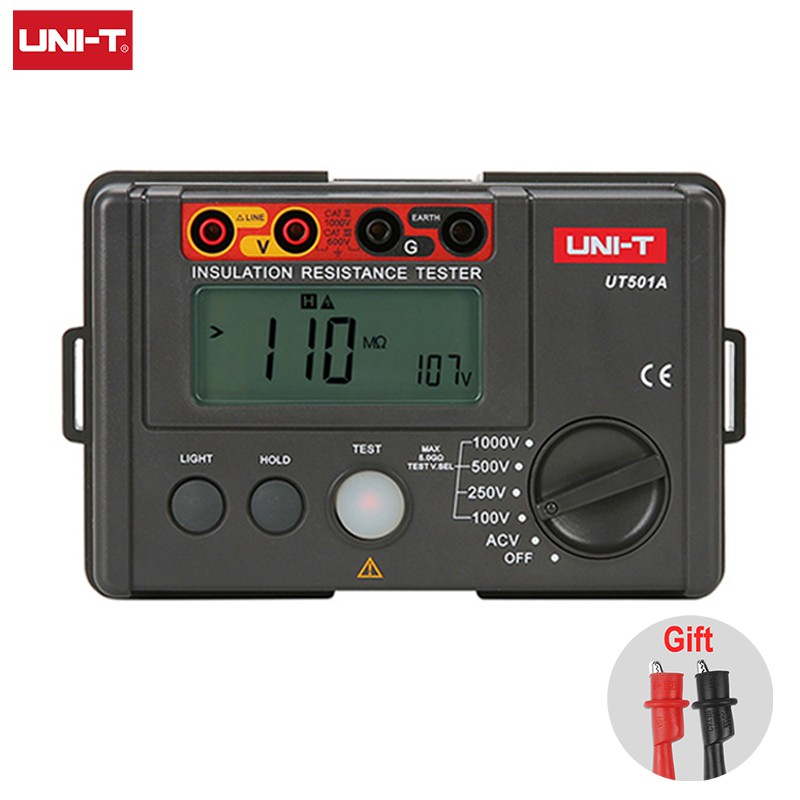 Uni-t UT501A เครื่องทดสอบความต้านทานฉนวน