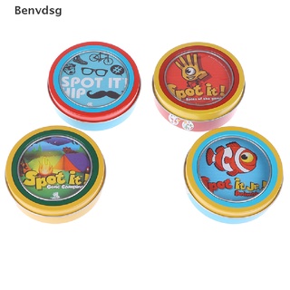 Benvdsg&gt; Spot It Find It Board การ์ดเกมกระดาน ของเล่นเพื่อการศึกษา สําหรับเด็ก ครอบครัว วันเกิดคริสต์มาส