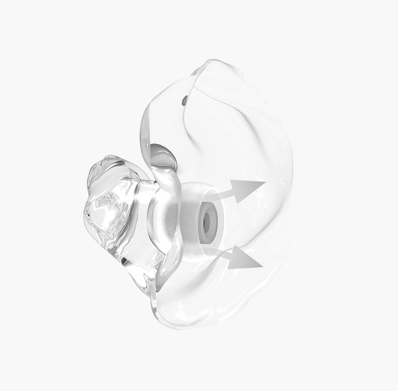 ปลอกซิลิโคน ใส่หูฟัง สำหรับ Tanchjim T-APB T300 (T300B + T300T) 2 คู่