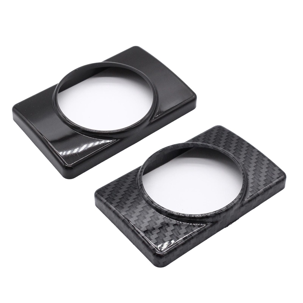 Dash Air Vent Gauge Pod Decoration Cover Meter Holder Trim in Carbon