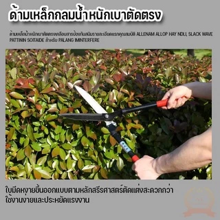 กรรไกรตัดหญ้า กรรไกรตัดแต่งกิ่ง เหล็กกล้าคุณภาพสูง คมมาก แข็งแรง