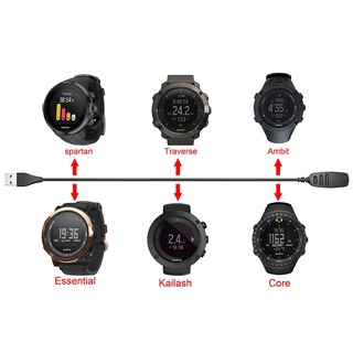 สายชาร์จ Usb สําหรับ Suunto 5 / Sunnto 3 Fitness / Spartan Trainer / Ambit 123 / Traverse / Kailash สําหรับออกกําลังกาย